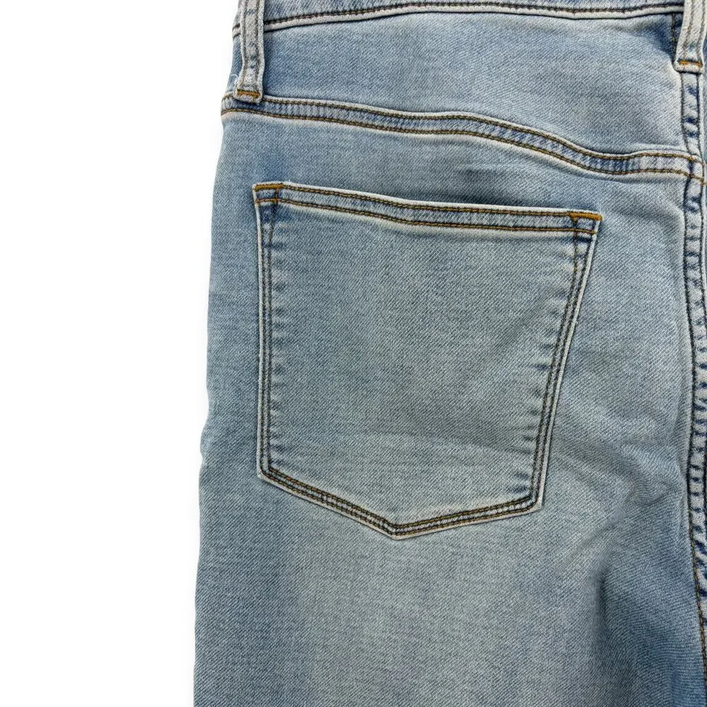 J Crew High Rise Skinny Jeans Size 31 Light Wash Denim